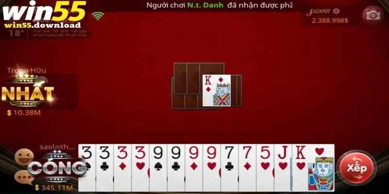 Các quy tắc khác trong game bài Tiến Lên Miền Nam