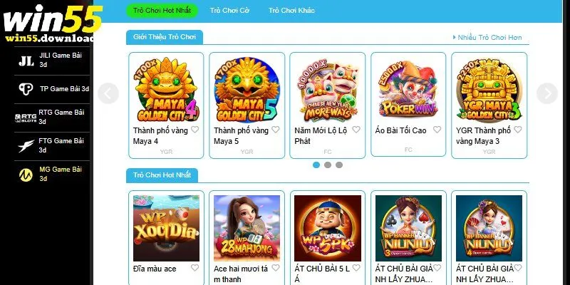 Điểm mạnh giúp game bài Win55 chinh phục người chơi
