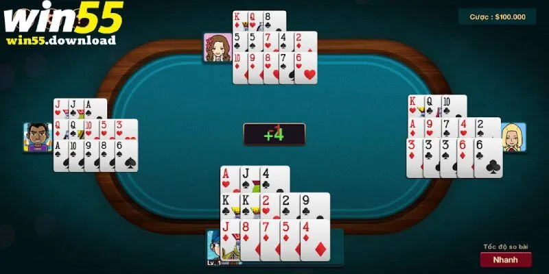 Luật chơi game bài Mậu Binh cho người mới bắt đầu