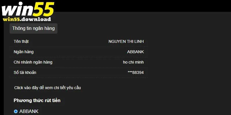 Lưu ý rút tiền Win55 cần bỏ túi